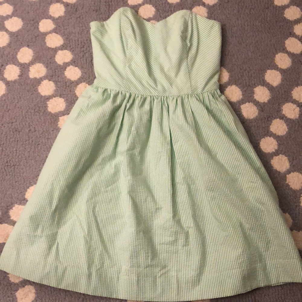Lilly Pulitzer strapless dress
